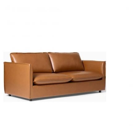 Sleek Leather Sofa with Modern Design for Elegant Living Spaces